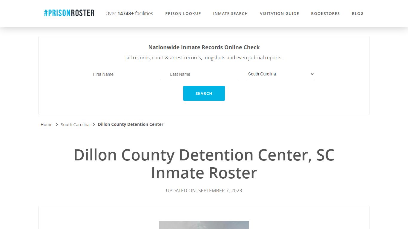 Dillon County Detention Center, SC Inmate Roster - Prisonroster